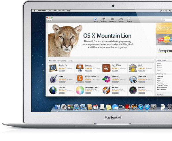 OS X Mountain Lion 10.8