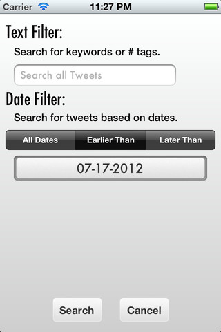 Tweet Cleaner for iPhone