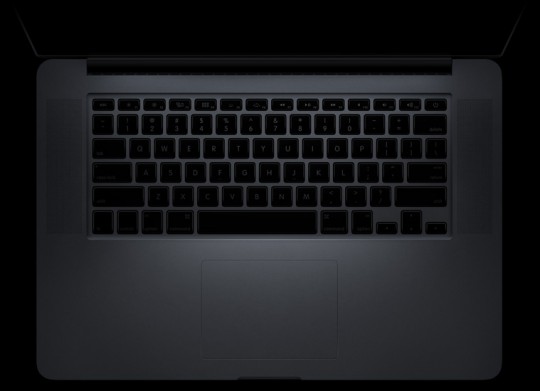 Retina Macbook Pro keyboard