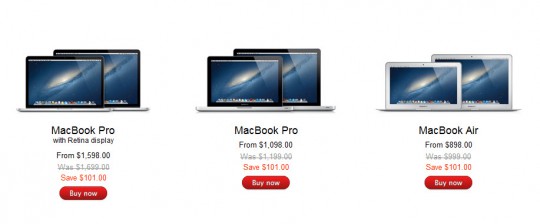 MacBook sale