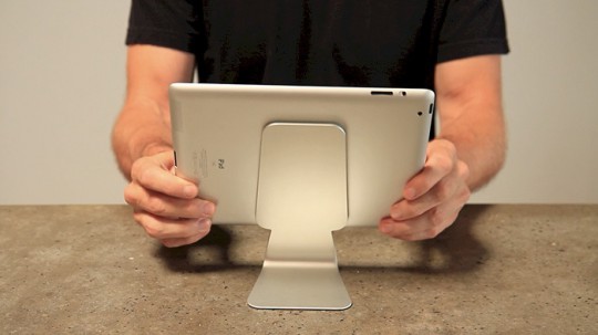 Slope stand for iPad