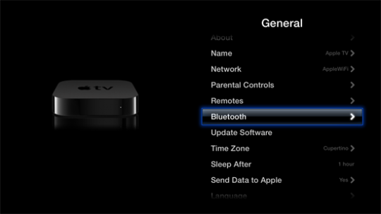 Bluetooth Apple TV