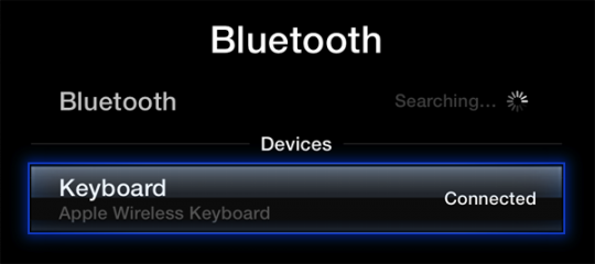 Keyboard Bluetooth ATV