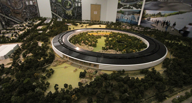 Журналисты побывали внутри кампуса – летающей тарелки