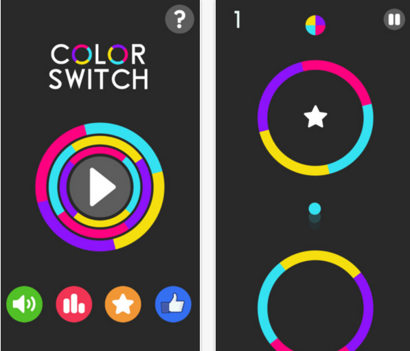 [App Store] Color Switch – поиграй с цветом!