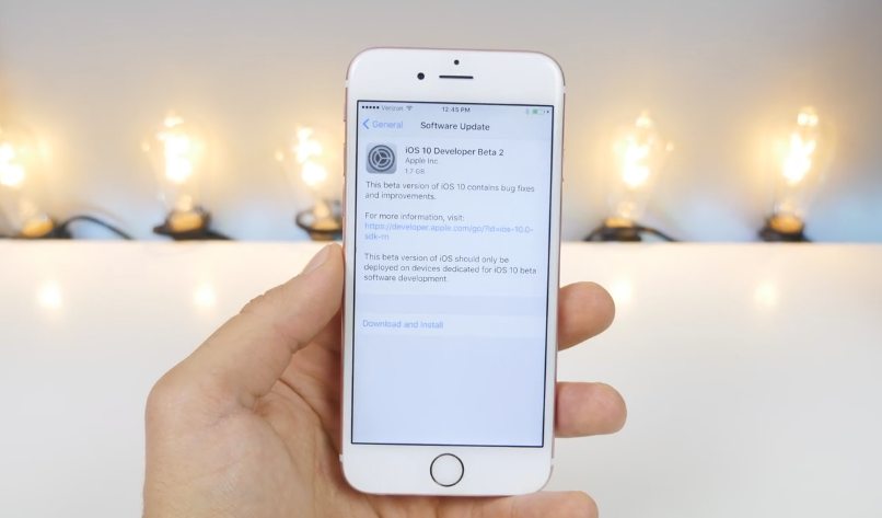 iOS 10 beta 2: баг блокирует учетную запись