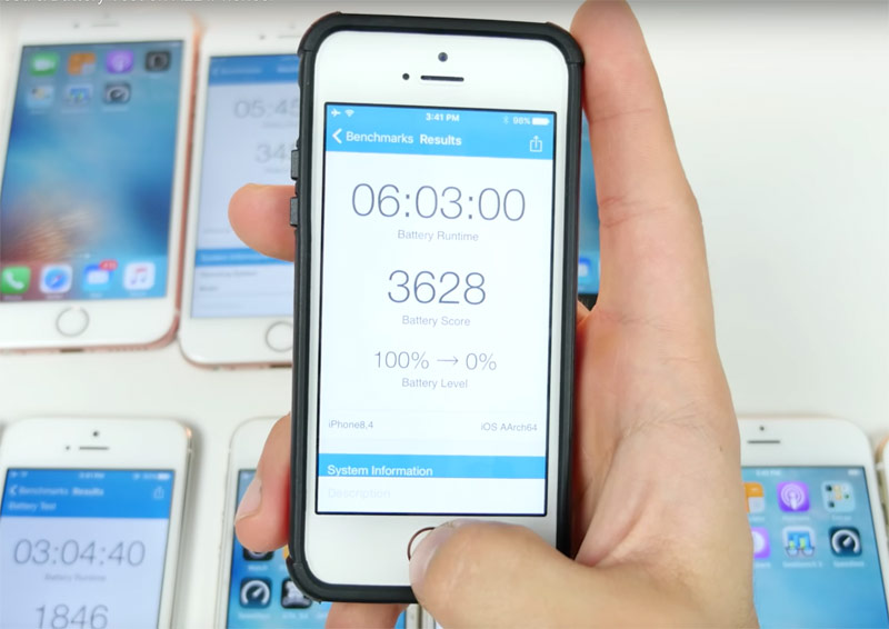 iPhone под управлением iOS 10 beta 2 установил рекорд по автономности