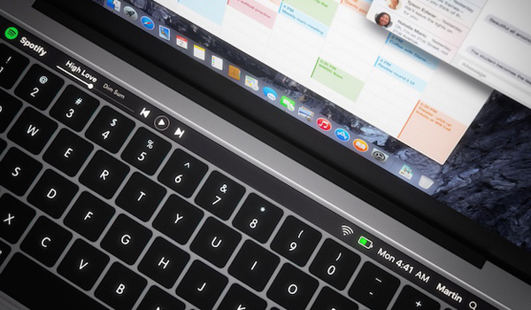 MacBook Pro с сенсорной панелью представят в конце октября