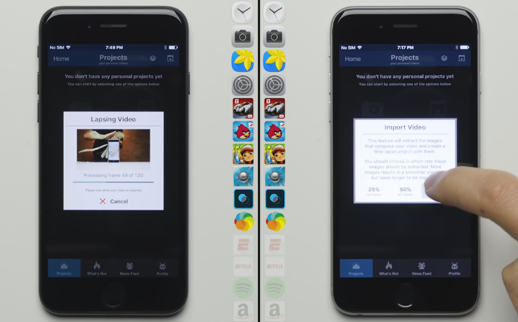 iPhone 7 против iPhone 6s: тест-видео