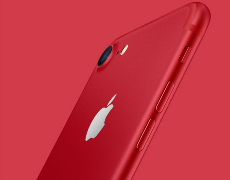Apple официально анонсировала красный iPhone 7 и iPhone 7 Plus 