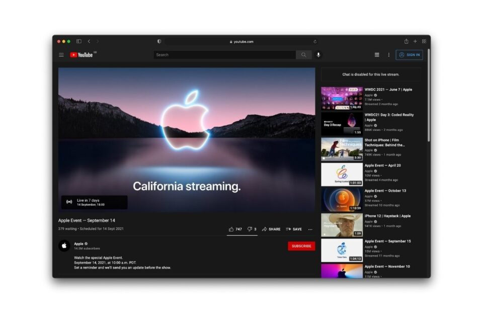 California-Streaming-YouTube-The-Apple-Post-960x640